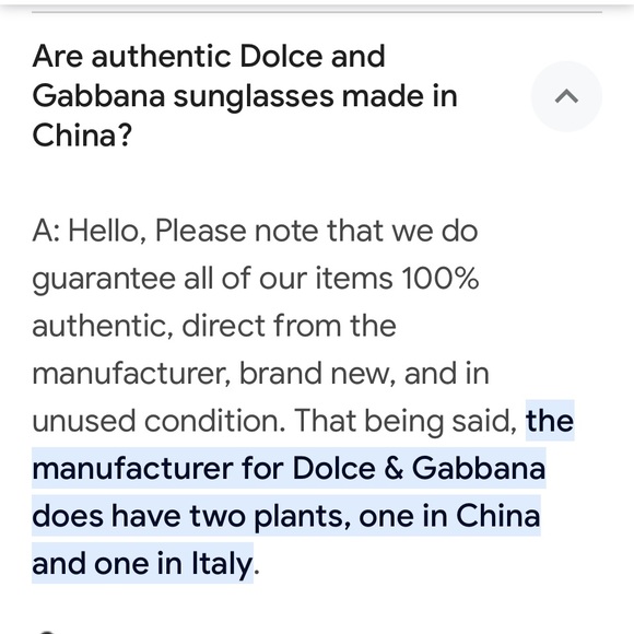 Authentic Dolce & Gabbana Sunglasses - Picture 15 of 17